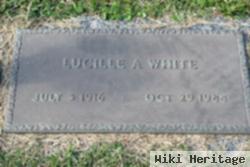 Lucille A White