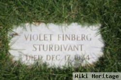 Violet Finberg Sturdivant