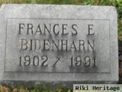 Frances E Bidenharn