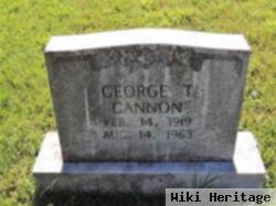 George T Cannon