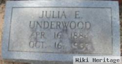 Julia E. Underwood