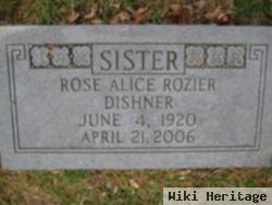 Rose Alice Rozier Dishner