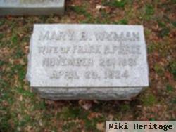 Mary Belle Wyman Pierce