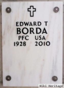 Pfc Edward Thomas Borda