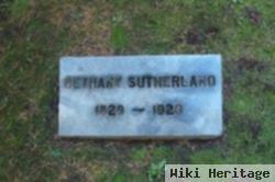 Bethany Bird Van Syckle Sutherland