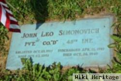 John Leo Simonovich