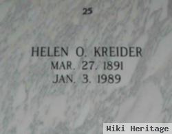 Helen O Kreider