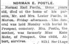 Norman Earl Postle