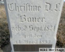 Christine D. S. Bauer