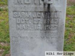 Sarah Jane "sally" King Carroll