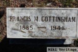 Francis M Cottingham