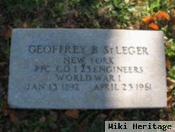 Pfc Geoffrey Bayard St. Leger