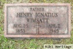 Henry Ignatius Wimsatt