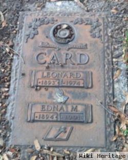 Leonard Card