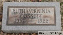 Ruth Virginia Cossett