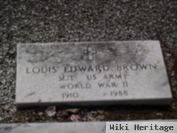 Sgt Louie Edward Brown