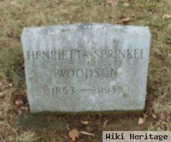 Henrietta Gertrude Sprinkel Woodson