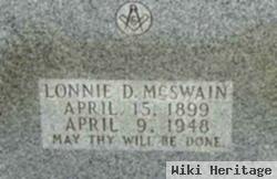 Lonnie D. Mcswain