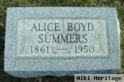 Alice Boyd Summers