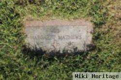 Margaret Marie Davis Mathews