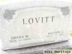 Milton G. Lovitt