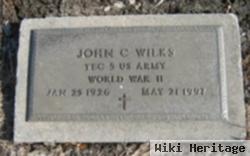 John Coleman "j. C." Wilks