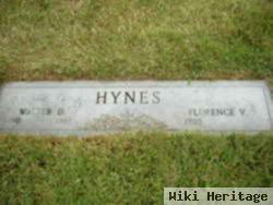 Walter D Hynes