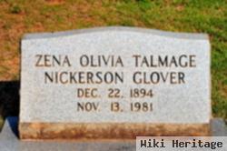 Zena Olivia Talmage Glover