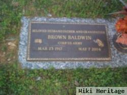 Brown Baldwin