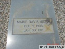 Marie Davis Hicks