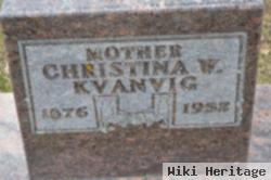 Christina Wilhelmina Kvanvig