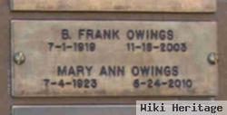 Mary Ann Owings