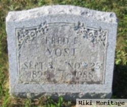 Fred Ellsworth Yost