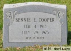 Benjamin E. "bennie" Cooper