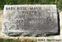 Baby Rose Marie Piazza