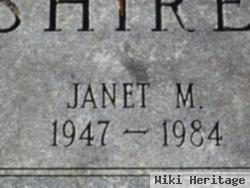 Janet M Shirey