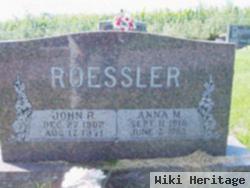 Anna Marie Weitzel Roessler