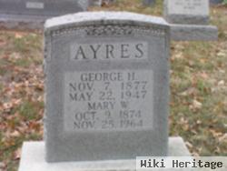 Mary W Ayres