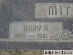 Mary A Mitchell