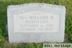 Rev Willard Roberson