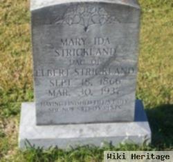 Mary Ida Strickland Strickland