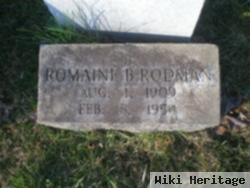 Romaine B. Rodman