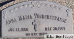 Anna Marie "mary" Dunklo Vorderstrasse