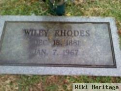 Wiley Rhodes