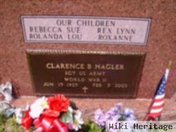 Clarence B Hagler