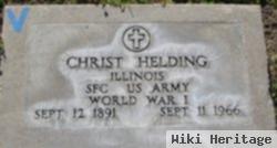 Sgt Christ Helding