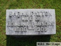 Sarah Patton Parsons