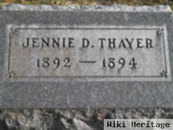 Jennie D Thayer