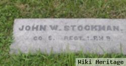 Pvt John W. Stockman