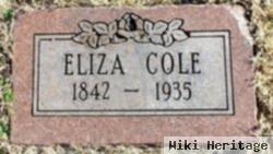 Margaret Elizabeth "eliza" Johnson Cole